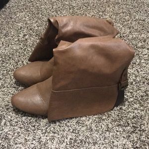 Brown boots